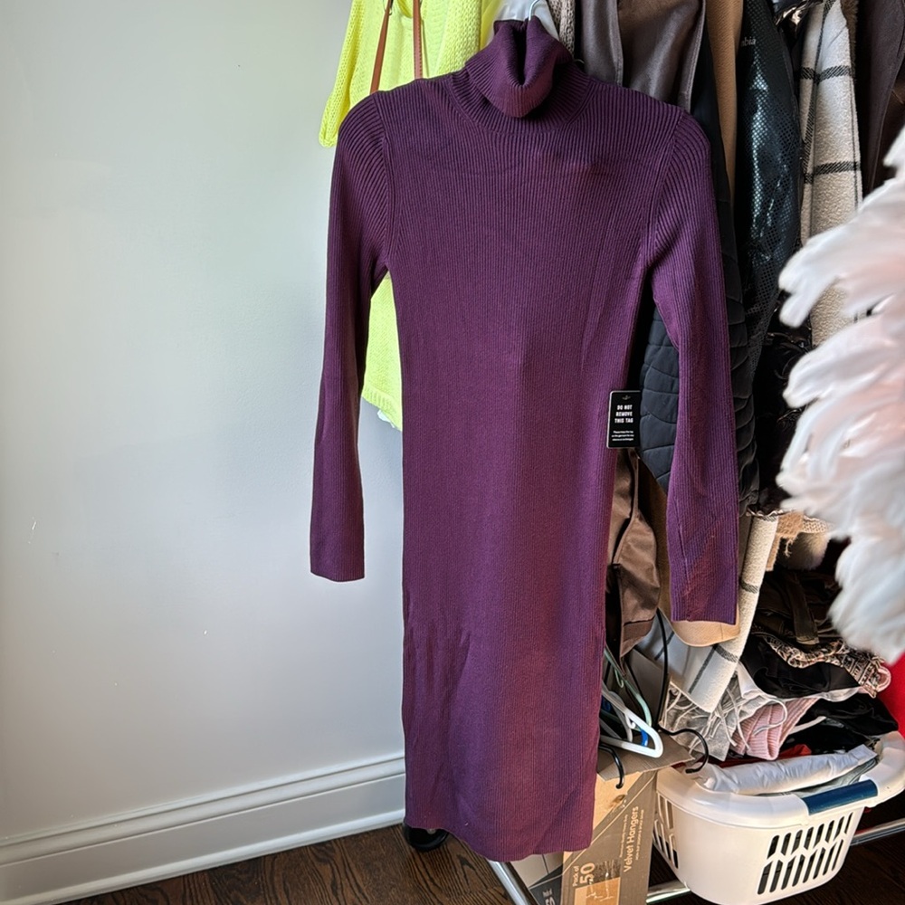 Express sweater midi dress